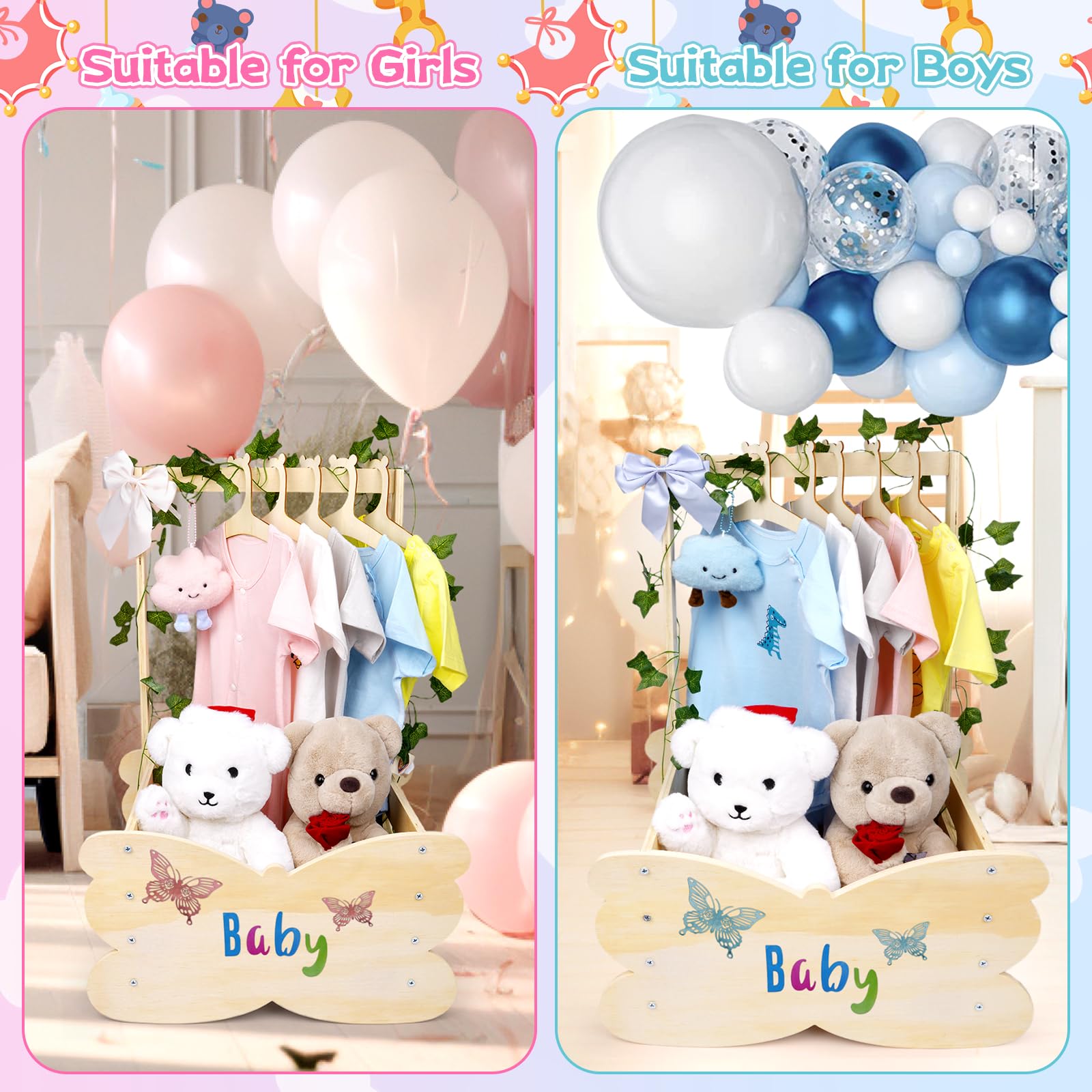 FVNPIHAM cloud plush pendant for soft nursery charm