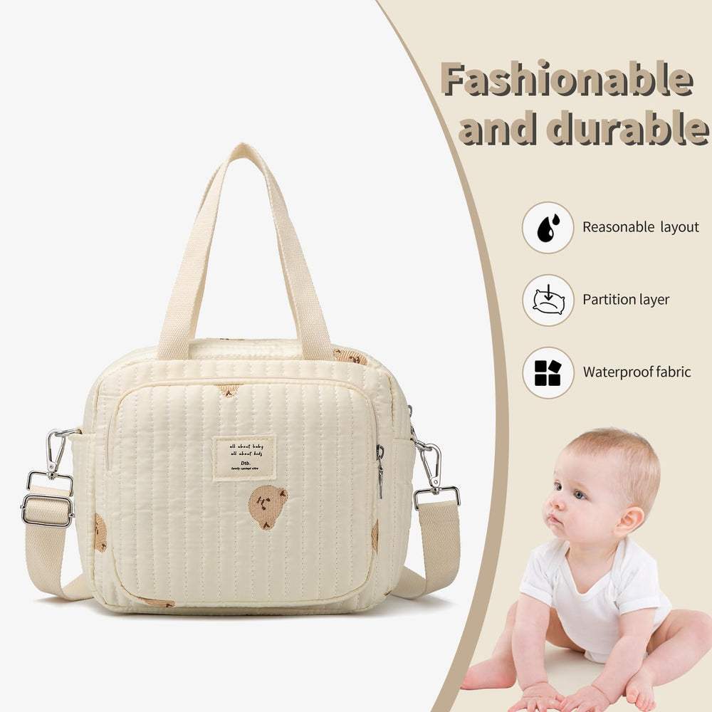 Fwkekye diaper bag ideal for baby registry or as a gift.