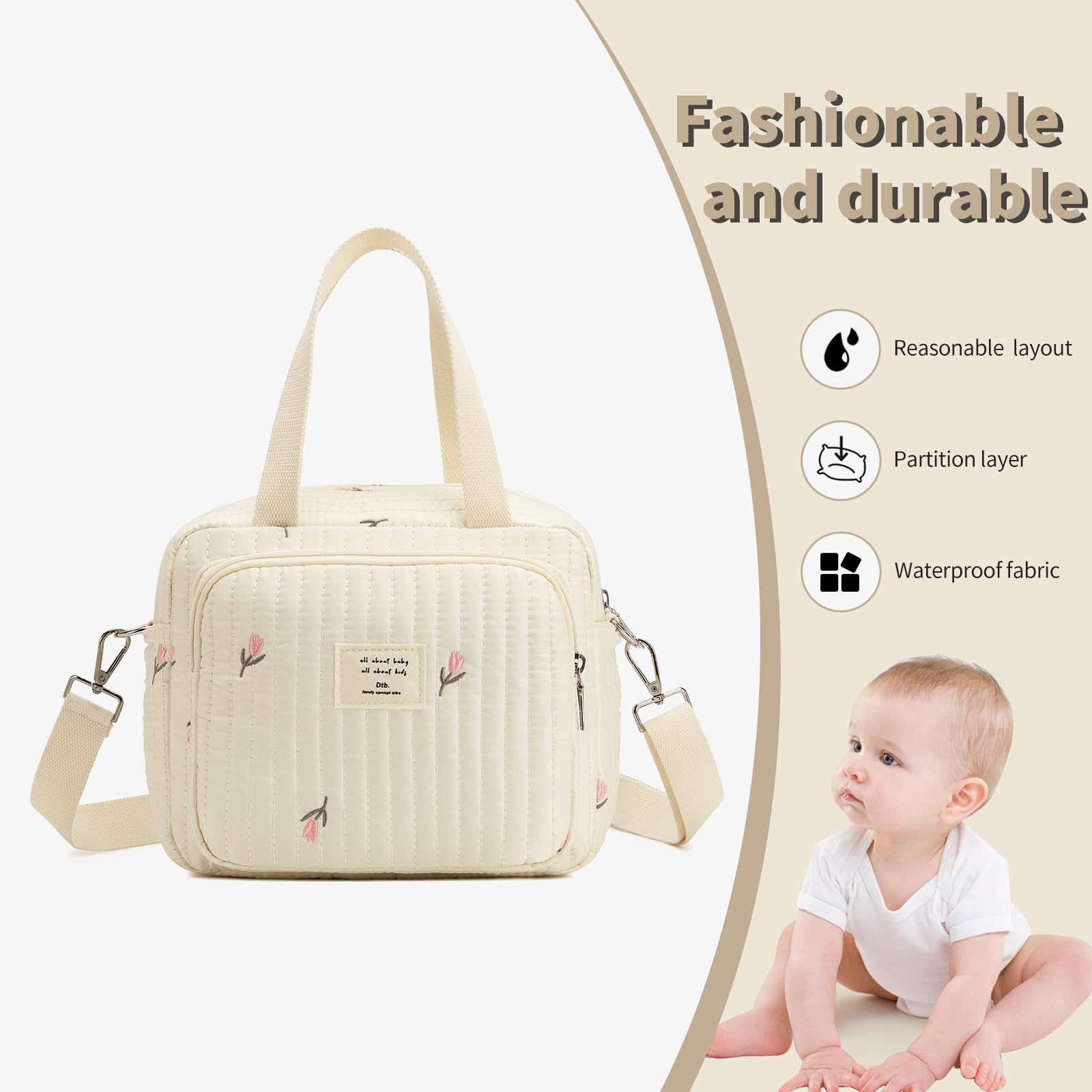 Fwkekye lightweight tote emphasizes compact travel for busy days.