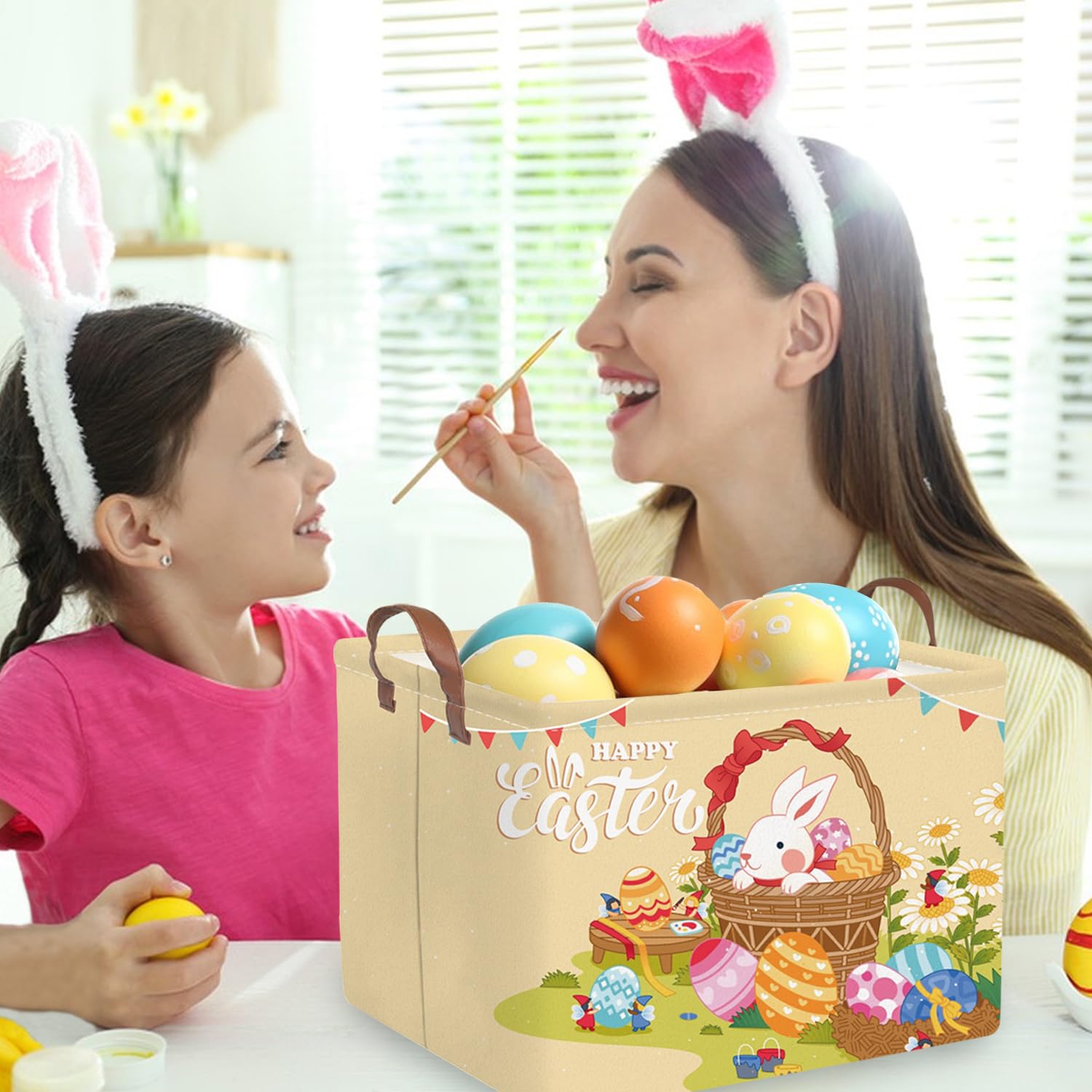 FXOCSHE collapsible toy storage, saving space in kids' rooms.