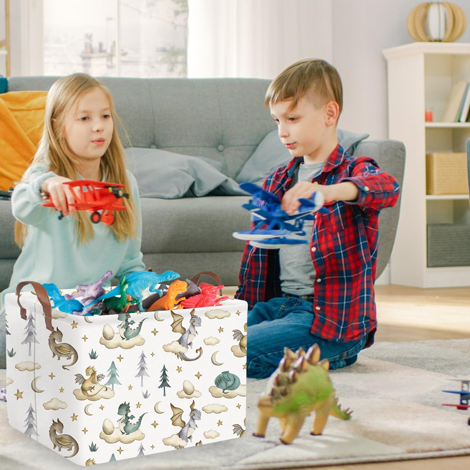 FXOCSHE dragon egg laundry basket blends function with whimsy.