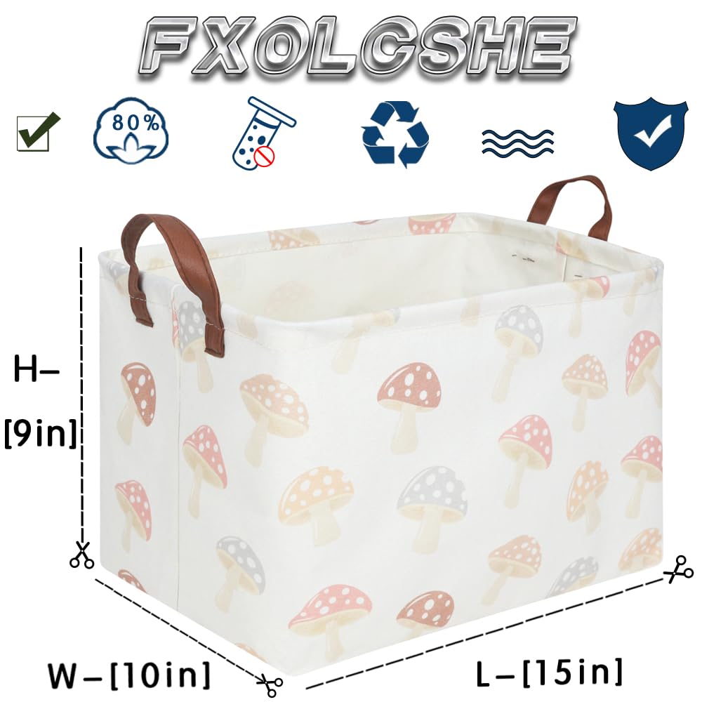 FXOCSHE durable tote for toys, clothes, or magazines.