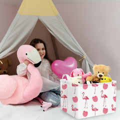 FXOCSHE Flamingo Pink Basket open top showing easy access.