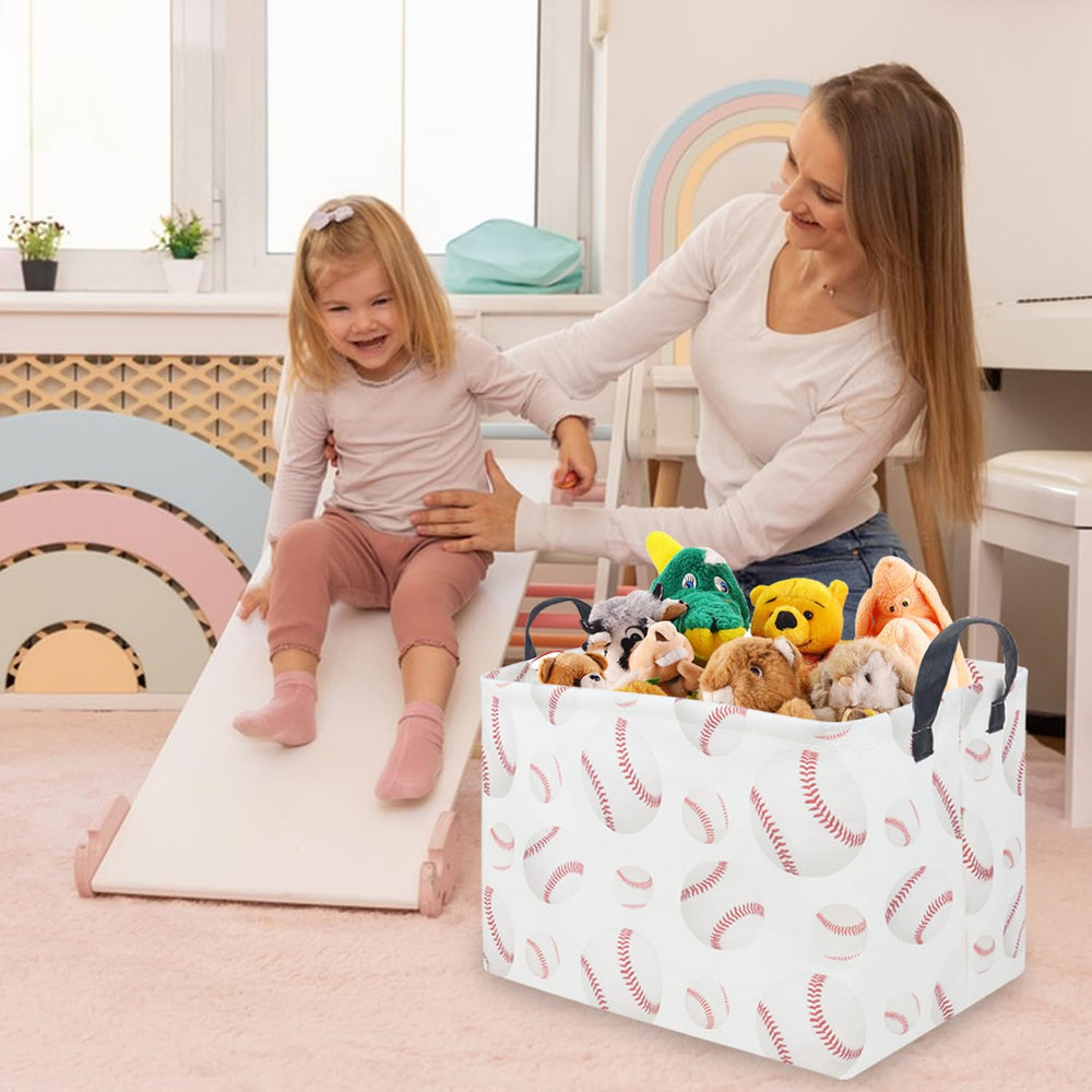 FXOCSHE foldable storage bin collapses flat for compact storage