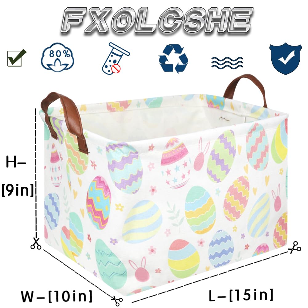 FXOCSHE foldable storage bin made from durable materials for versatile use