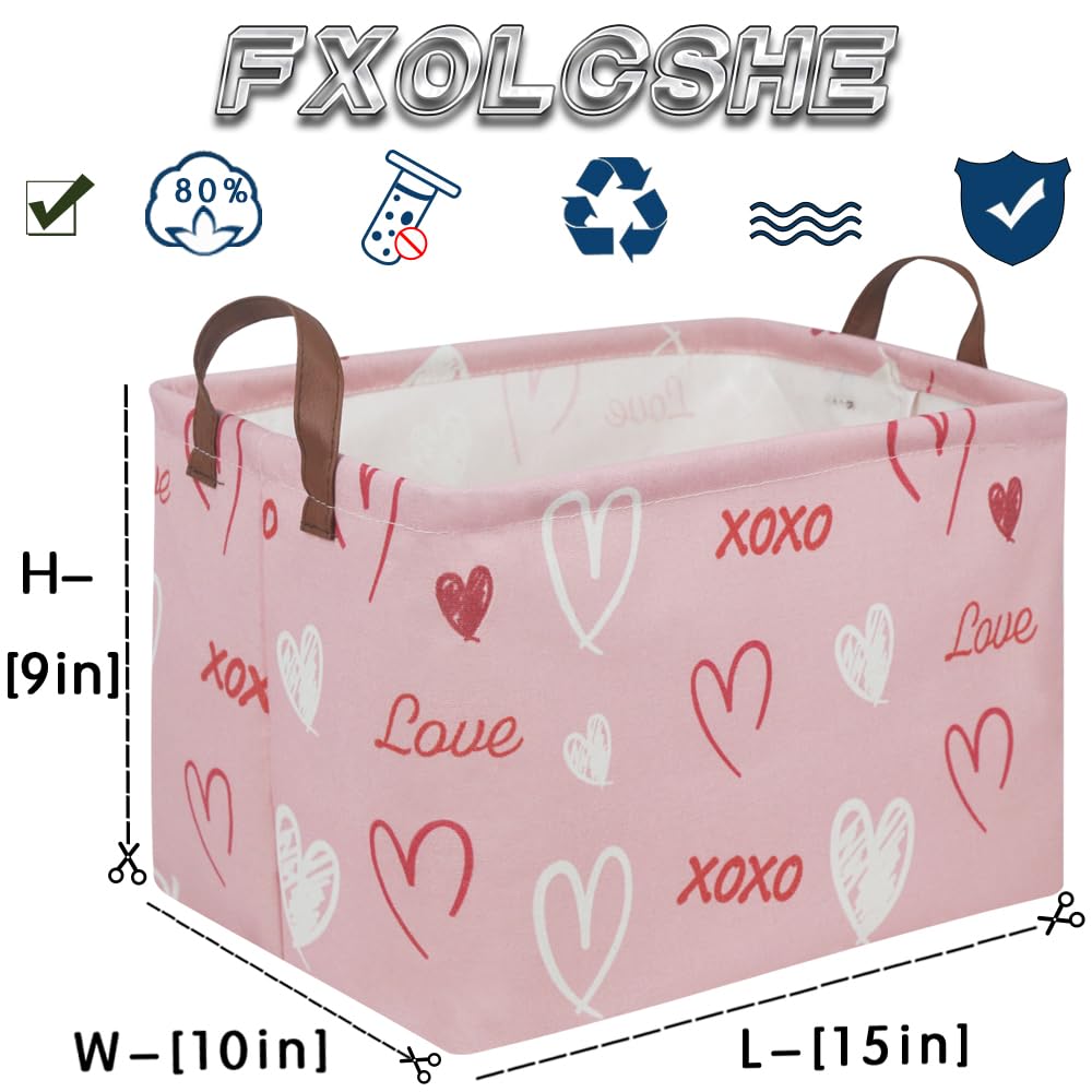 FXOCSHE foldable storage bin saves space when not in use