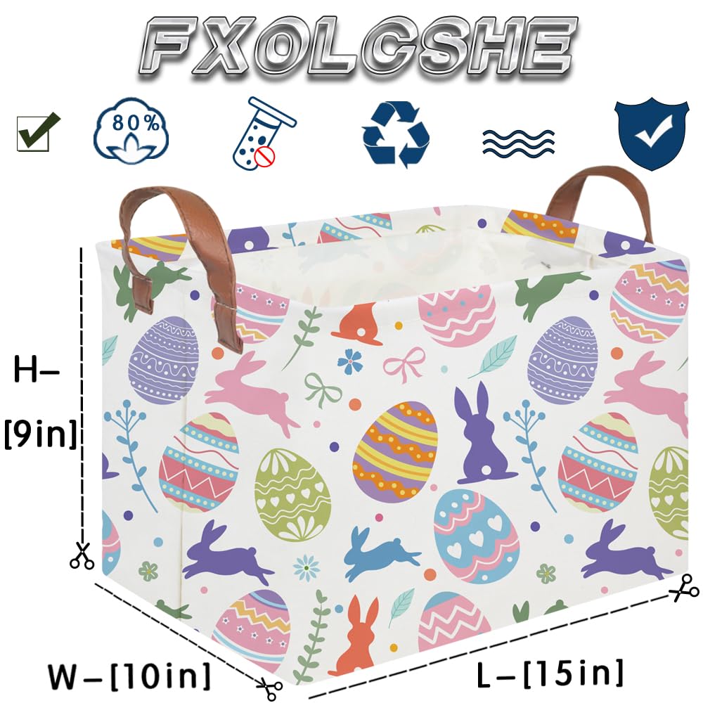 FXOCSHE cute egg gift baskets are reusable and charming.