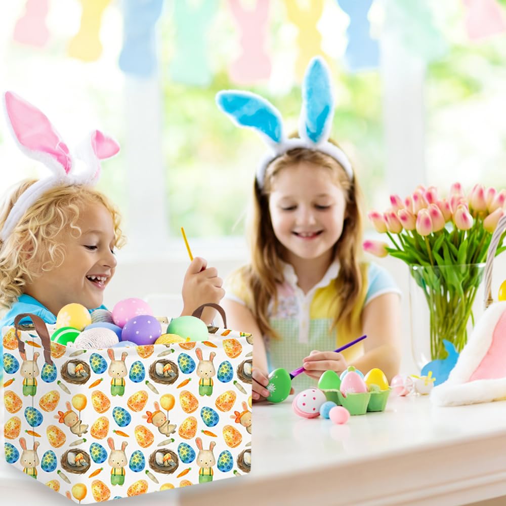 FXOCSHE kids home decor basket adds playful charm and tidiness.