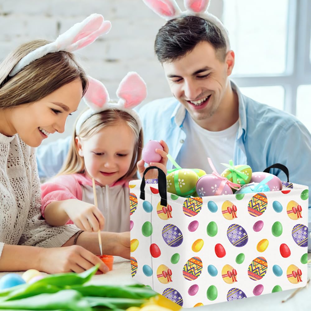 FXOCSHE laundry hamper made of durable canvas with waterproof inner coating