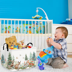 FXOCSHE nursery decor storage basket adds playful style to rooms.
