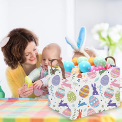 FXOCSHE nursery hamper keeps toys and clothes neatly organized.