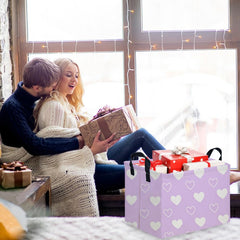 FXOCSHE pink girls gift basket doubles as storage and decorative accent.