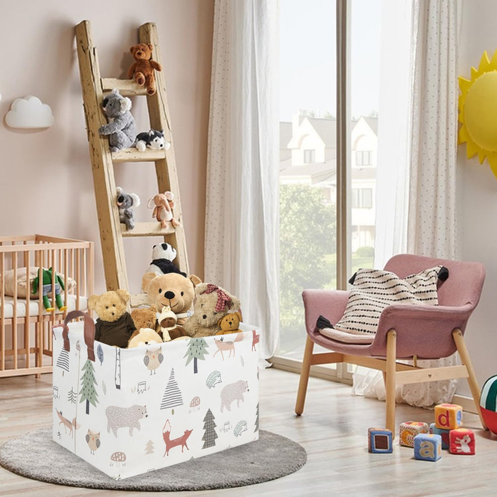 FXOCSHE rectangular animals basket waterproof coating protects contents.