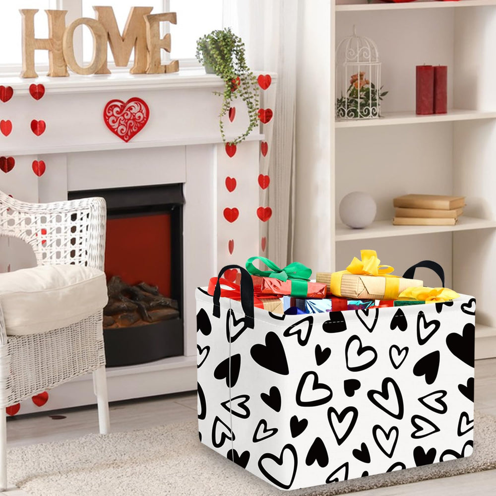 FXOCSHE nursery setup with the basket used for clothing and textiles storage.