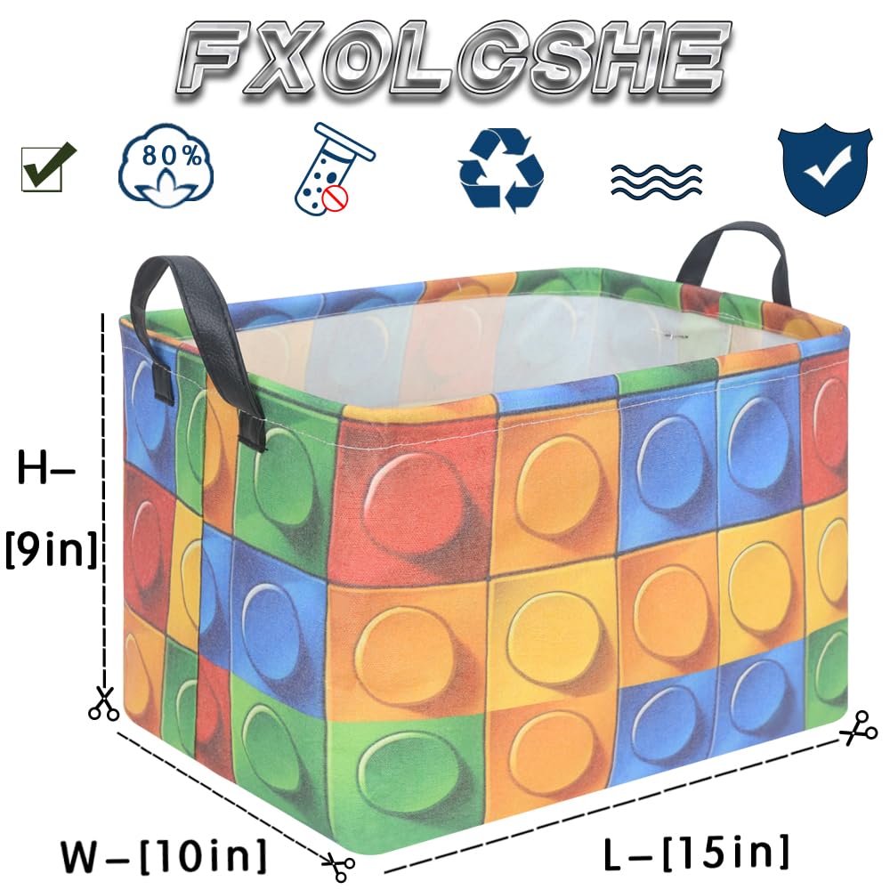 FXOCSHE Baby room decor basket blends with closet and nursery