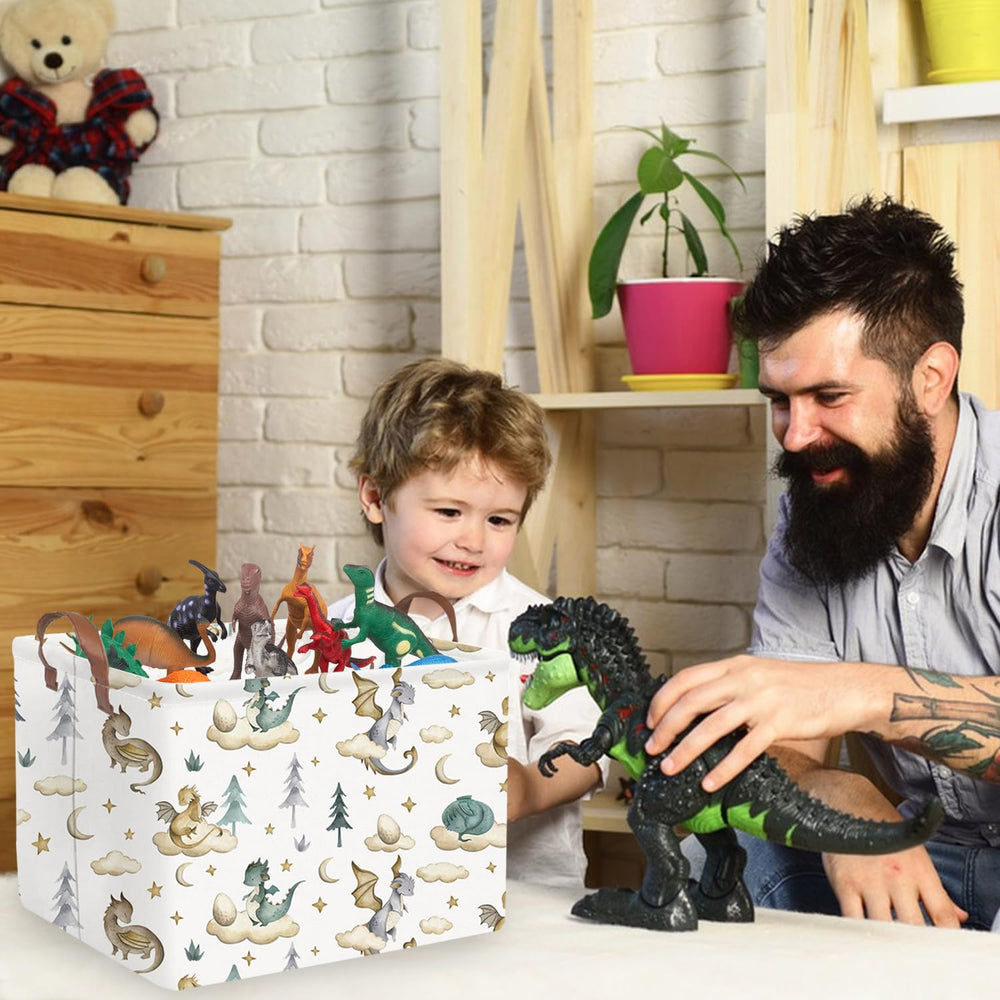FXOCSHE watercolor dragon fairy tale design adds playful nursery charm.
