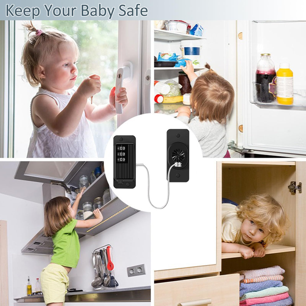FYD Premium materials ABS and steel ensure durable childproofing.
