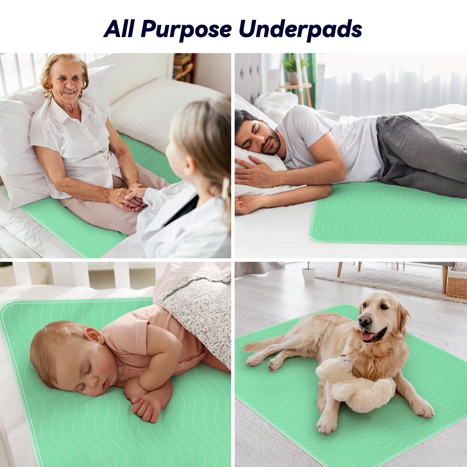 FYGRIP bed pad protects surfaces during daily use