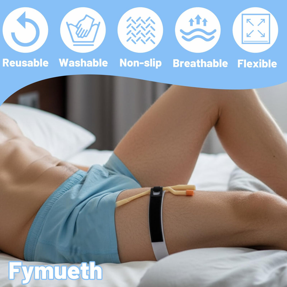 Fymueth breathable fabric reduces irritation during extended wear.