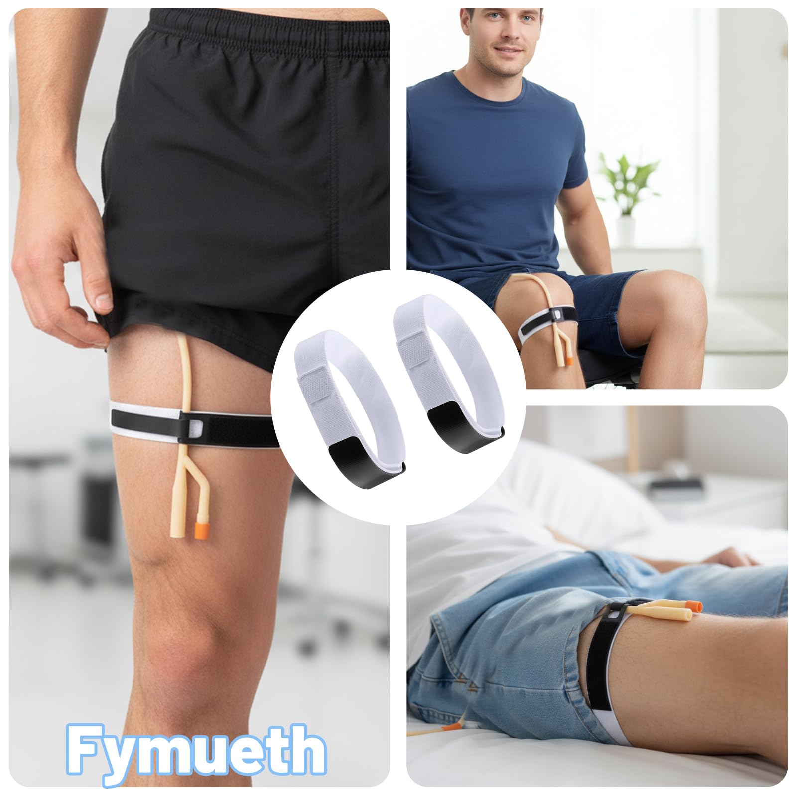 Fymueth secure fit minimizes catheter movement during sleep and activity.