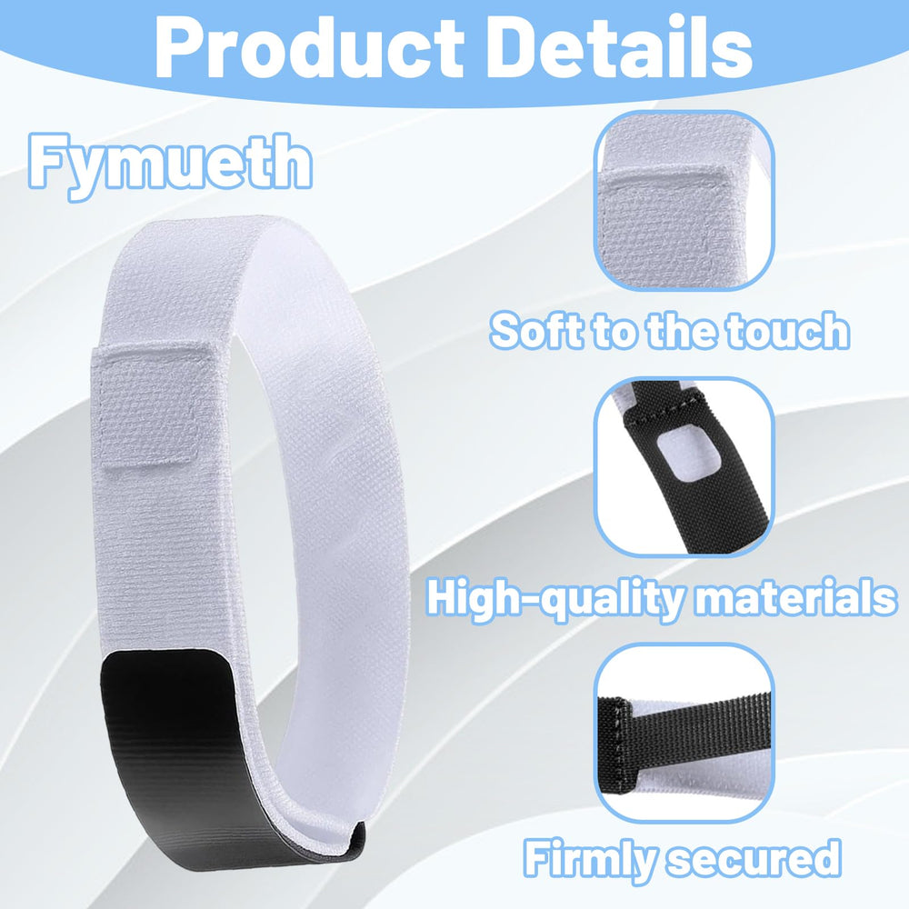 Fymueth Foley catheter leg strap with quick-release fasteners for easy care.