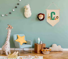 FYSIA woodland flag bedroom wall sign offers a cozy focal point