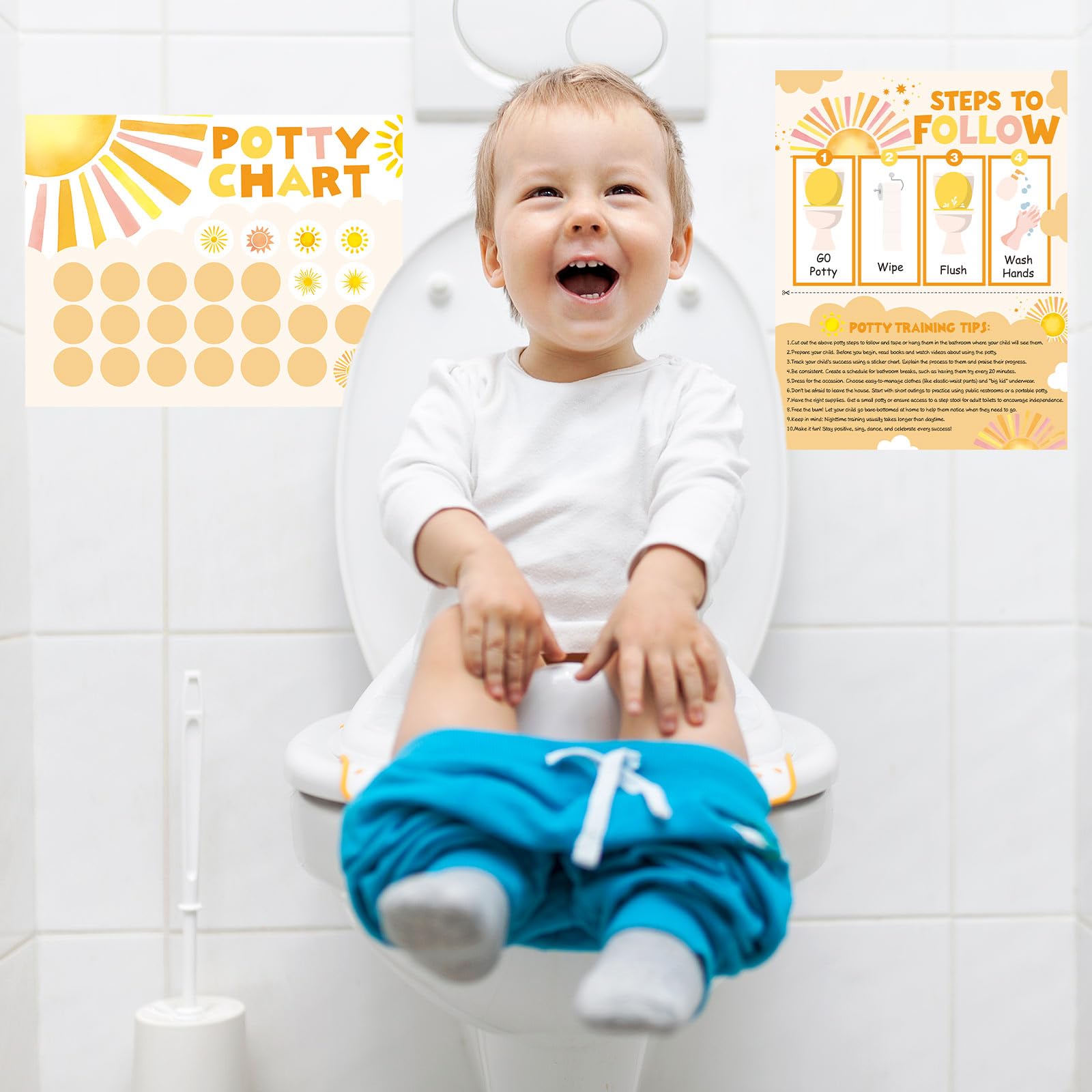 FYSUIMU Boho Sun packaging outlines contents and setup ideas.