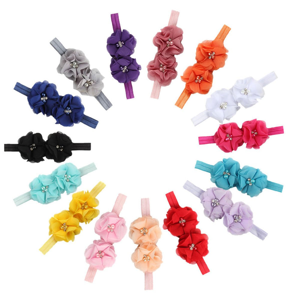 Easy-care fabrics allow quick cleaning after playful days with FZBNSRKO headbands.