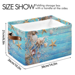 FZDXZJJ starfish storage basket folded for compact storage when not in use.