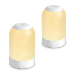 G Keni bedside touch night light front view with soft ambient glow for nightstands