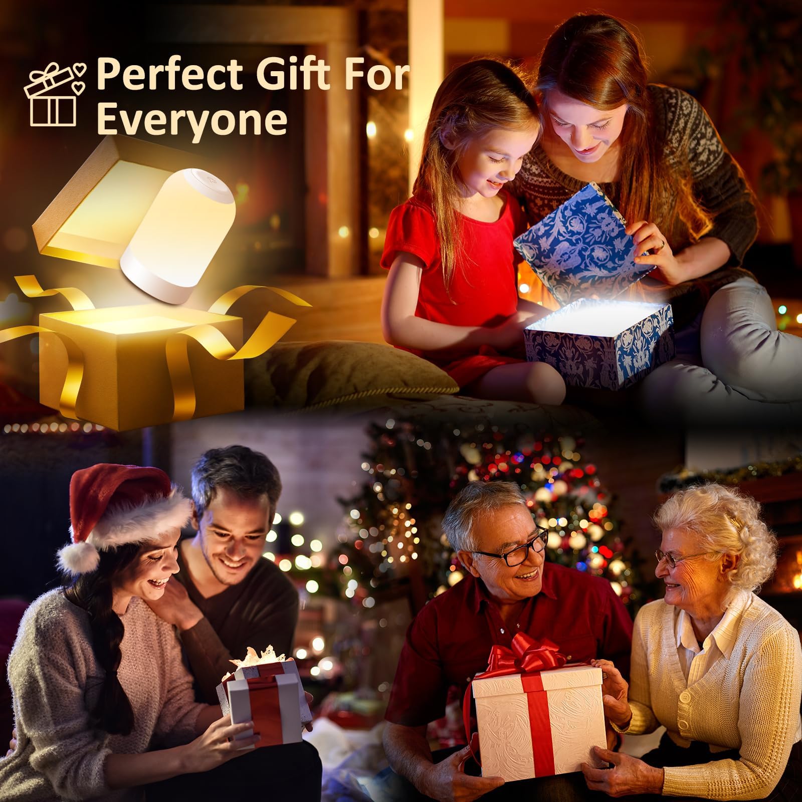 G Keni portable night light with hidden hanging handle.