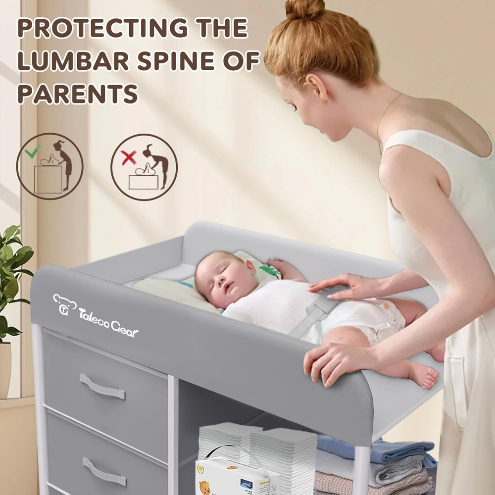 G TALECO GEAR open compartments within easy reach during changes