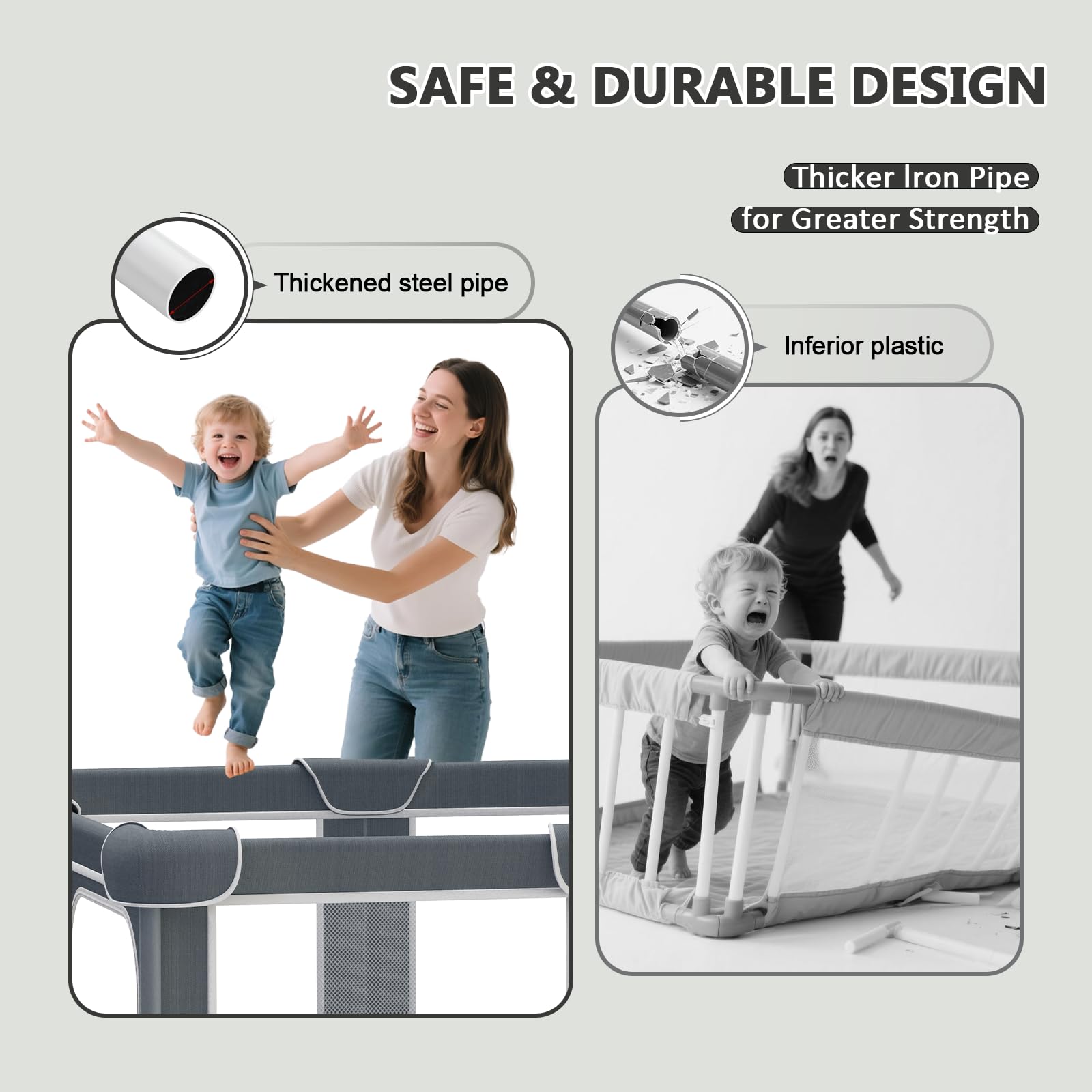 G TALECO GEAR anti-slip base adds stability during active play