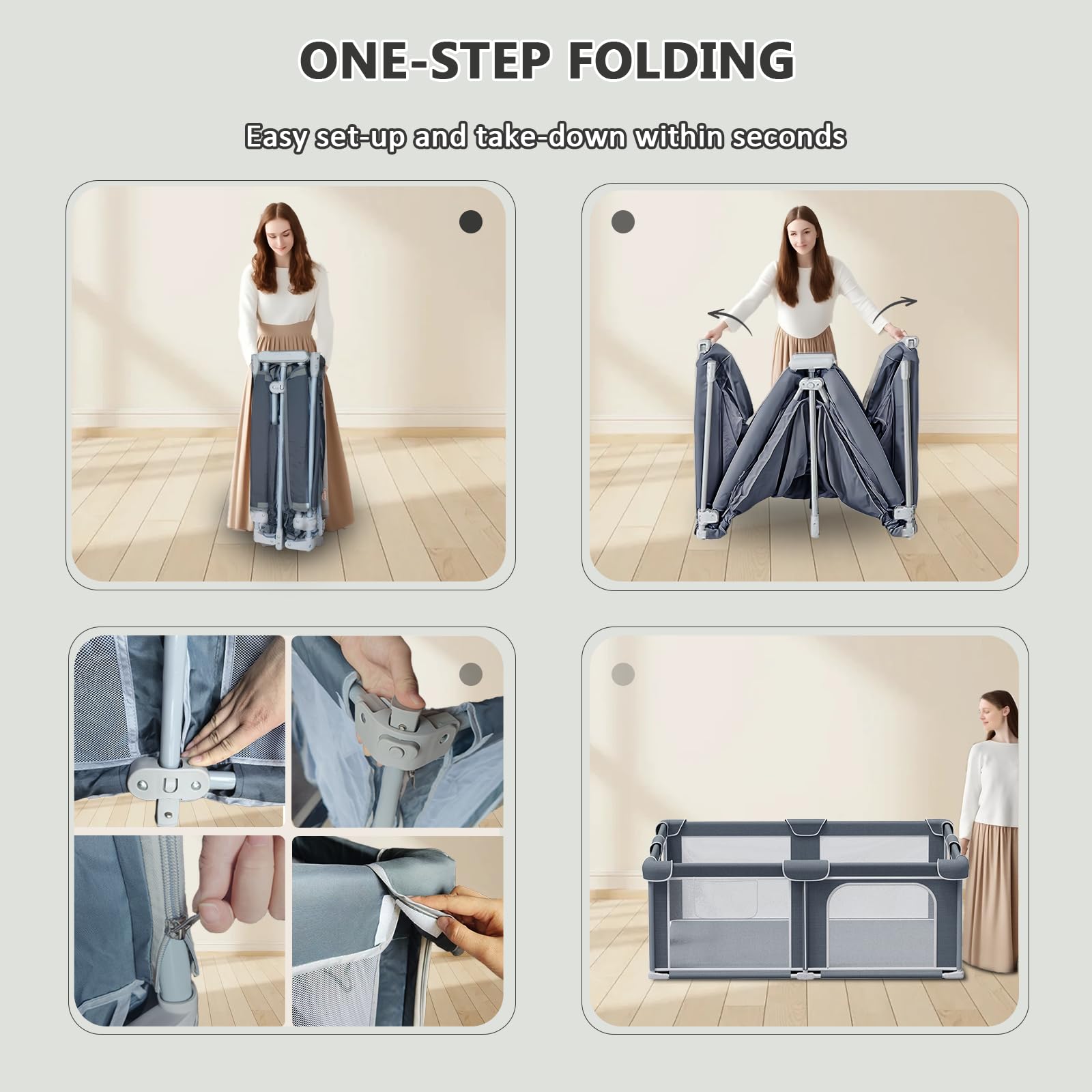 G TALECO GEAR foldable mat included for quick transitions