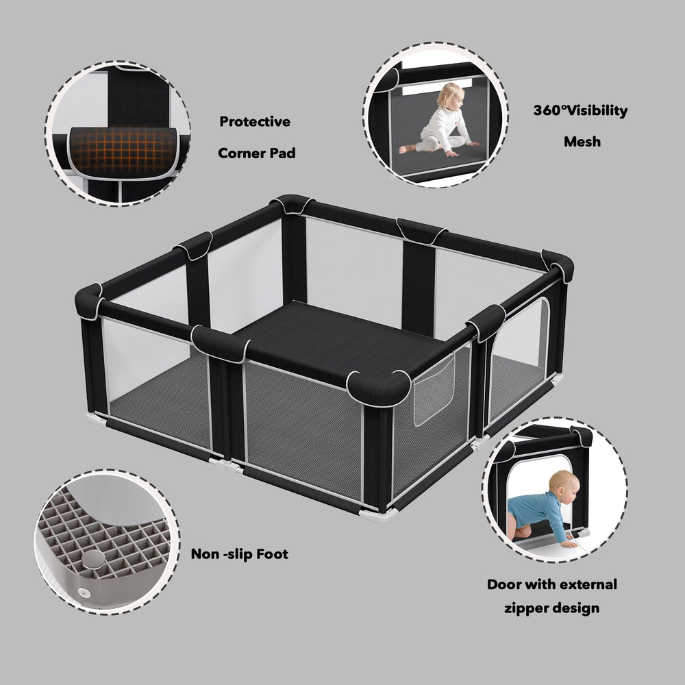 G TALECO GEAR foldable mat included for comfortable setup and quick cleanup.