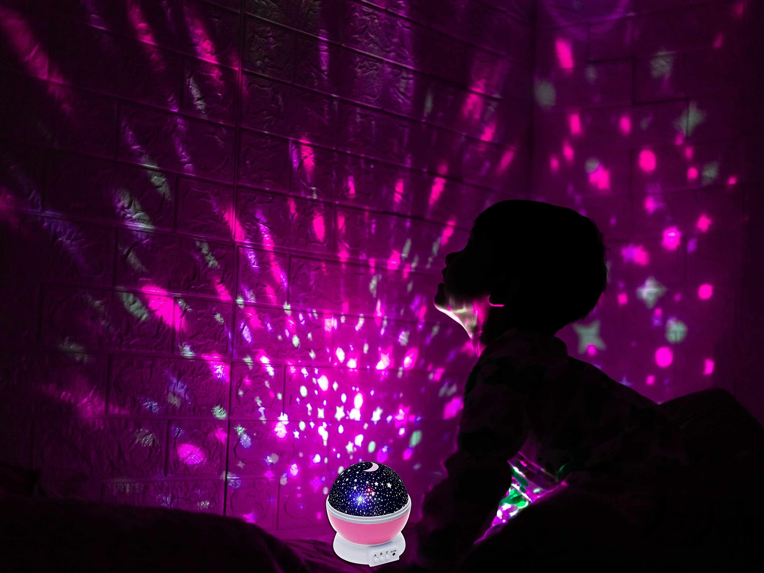 Gabba Goods Starry Night Projector dome-removal option for projection-only use