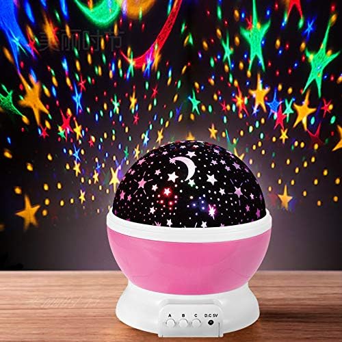 Gabba Goods Starry Night Projector USB and battery power for flexible setup