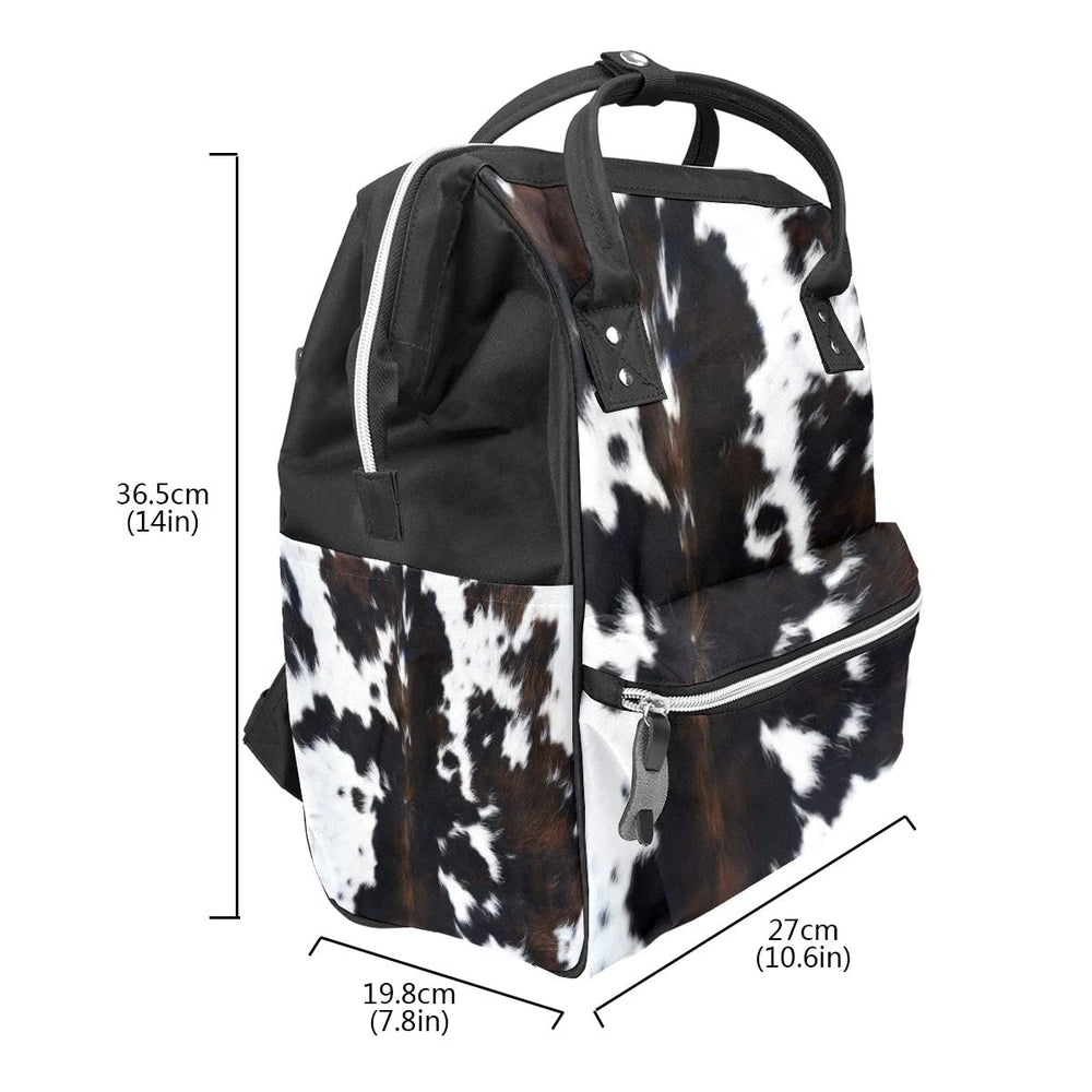 GACTIVITY cowhide side pocket holds a bottle for convenient travel.
