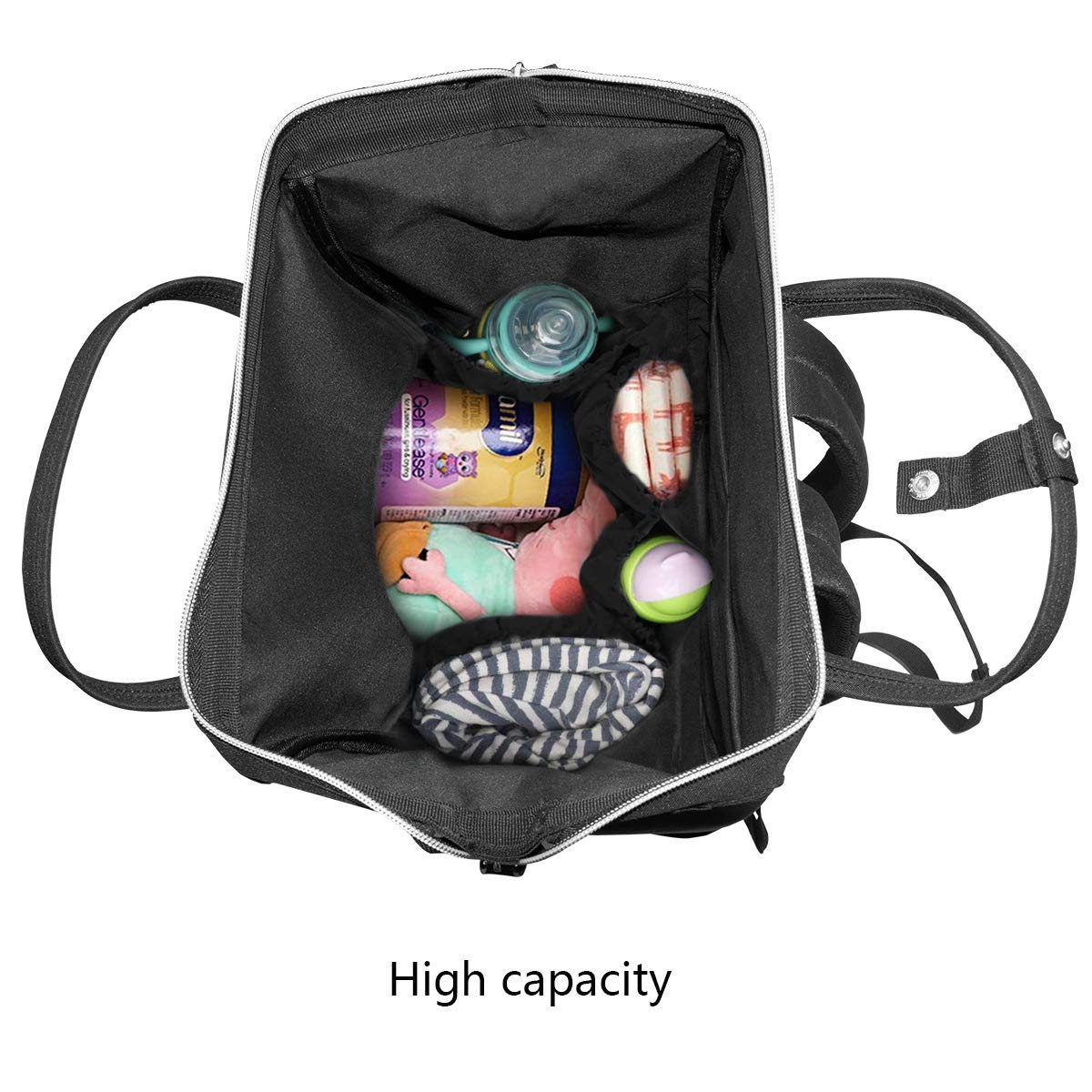 GACTIVITY insulated bottle pocket helps keep drinks at the right temperature.