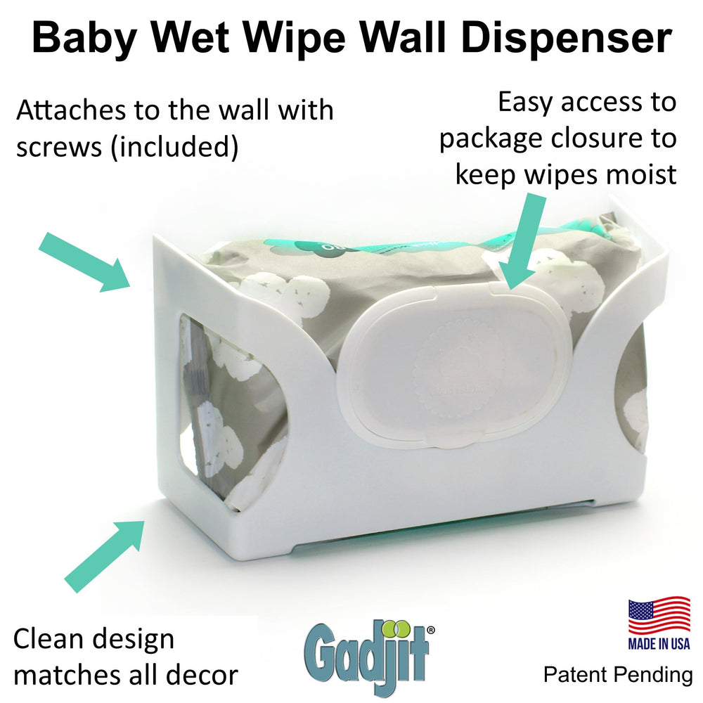 One-handed dispensing supports easy cleanup during messy moments.