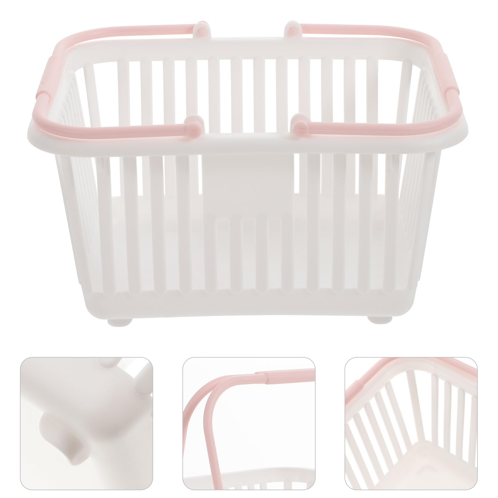 Gadpiparty basket with handles for veggies, ideal for pantry-to-go use.