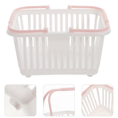 Gadpiparty basket with handles for veggies, ideal for pantry-to-go use.