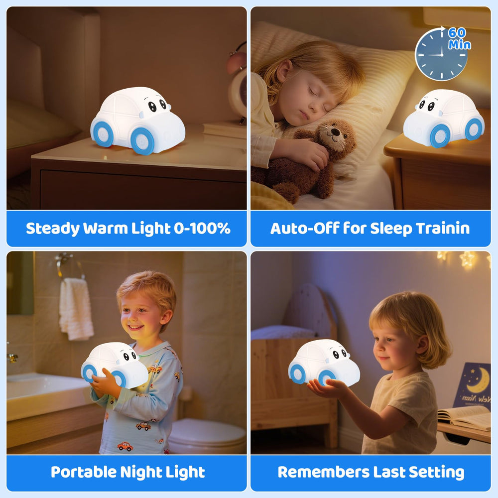 GAGBC BPA-free silicone night light is soft and kid-safe.