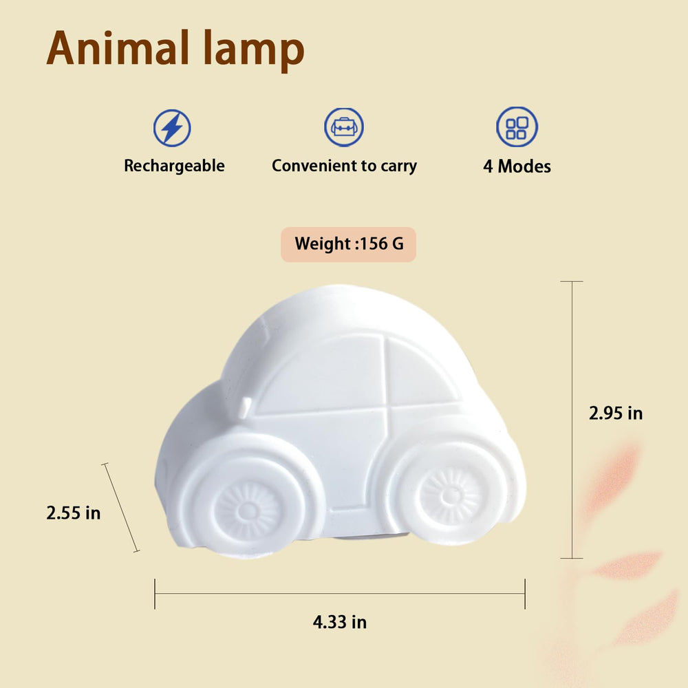 GAGBC car night light shows 5 color modes for a cozy bedtime ambiance.