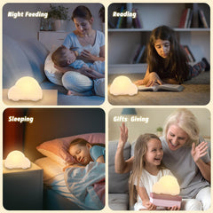 GAGBC car night light demonstrates tap control for quick color changes.
