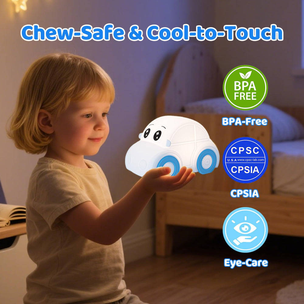 GAGBC Portable night light ideal for travel in strollers or bags.