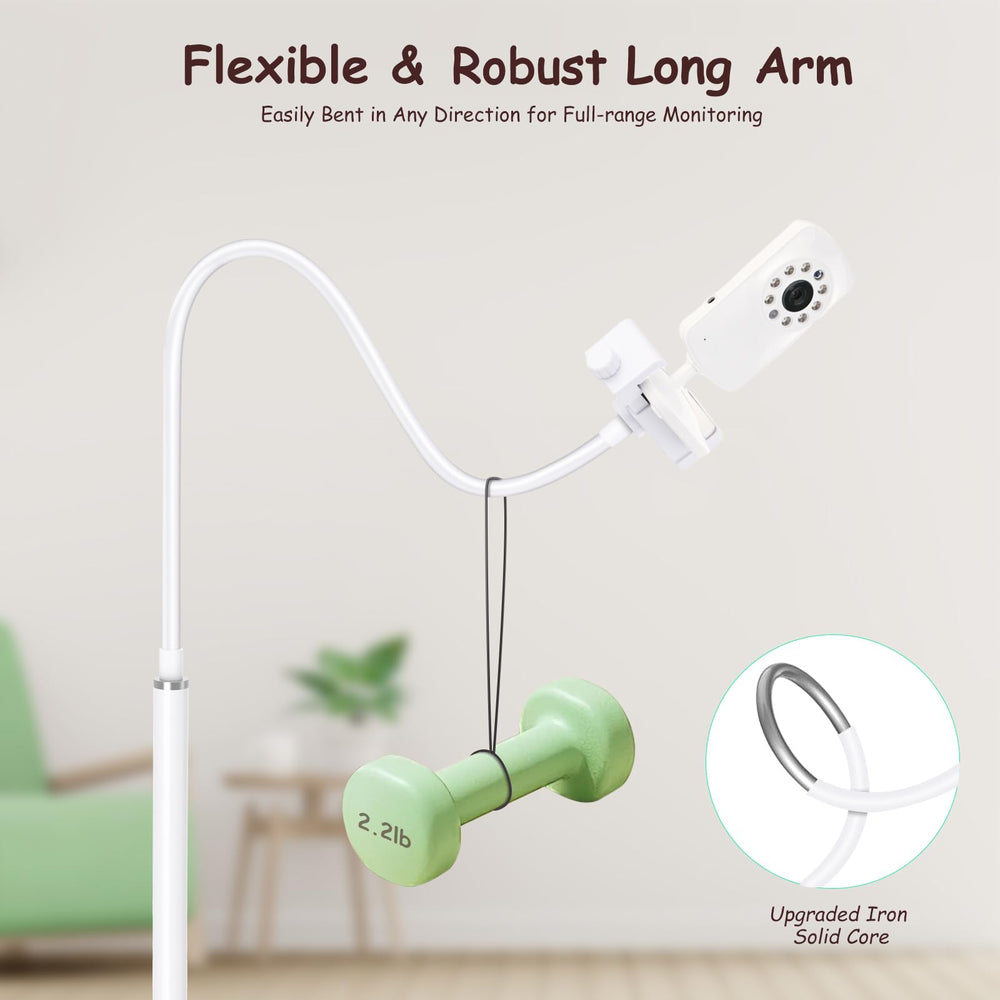 GAHOGA metal-arm top offers solid support for cameras up to 2.2 lb.