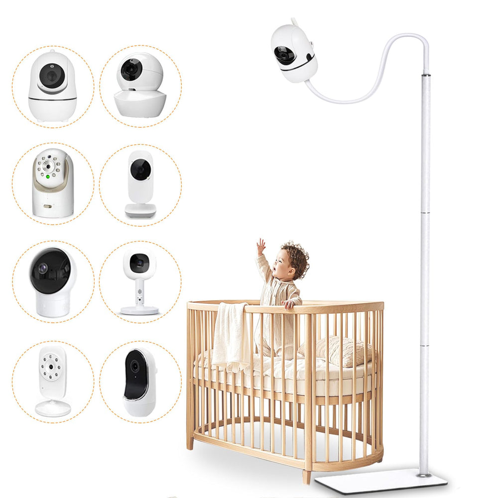 GAHOGA floor stand with universal compatibility enhances camera placement for HelloBaby and others.