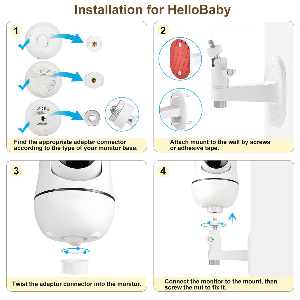 GAHOGA sleek white finish blends with nursery decor.
