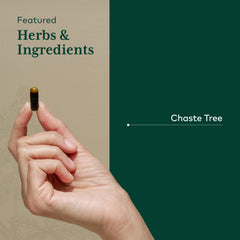 Gaia Herbs PRO Vitex Pro ingredients panel shows 500 mg per serving.